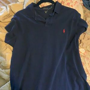 Ralph rauren nwot navy blue polo